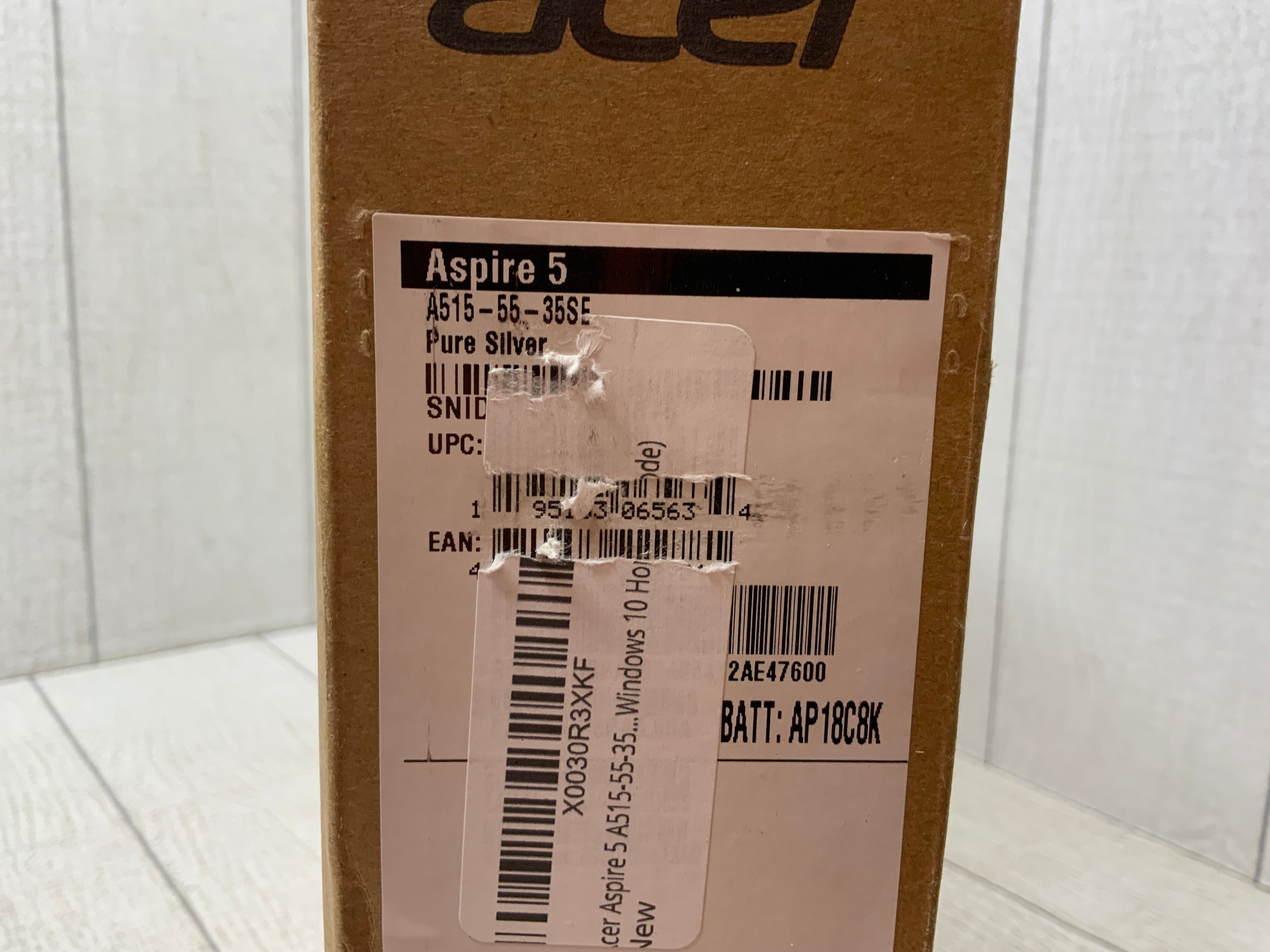 Acer Aspire 5 A515-55-35SE (Pure Silver) Windows 10 (8015780184302)